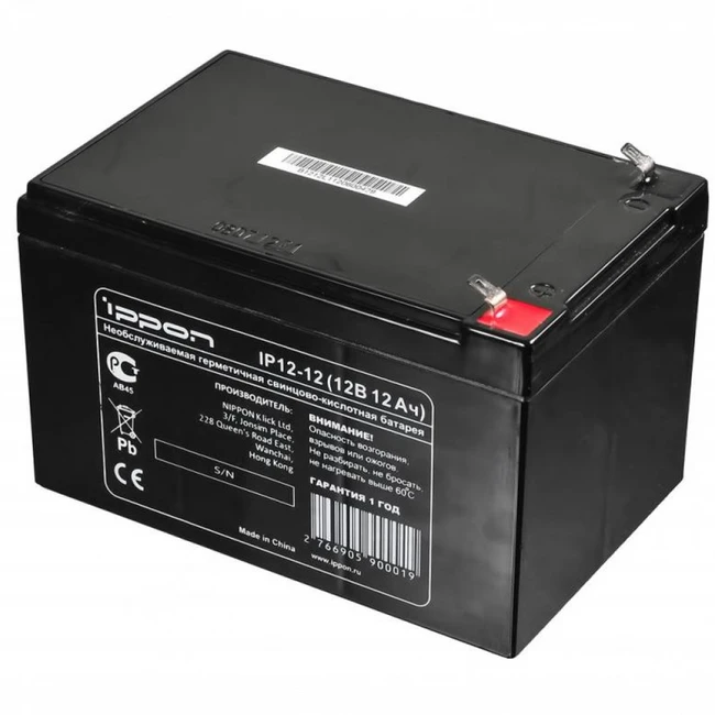 Сменные аккумуляторы АКБ для ИБП IPPON IP12-12 i669059 12 В