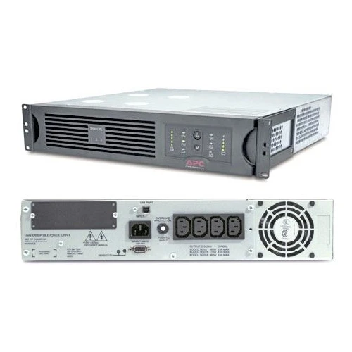 Источник бесперебойного питания APC Smart-UPS 1000 RM 2U SUA1000RMI2U 1000 ВА, 670 Вт