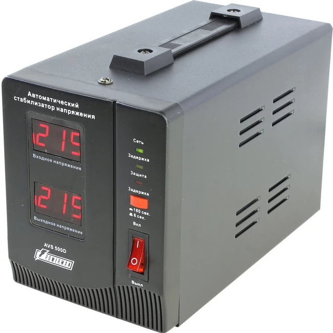 Стабилизатор Powerman AVS 500D POWERMAN AVS 500D (50 Гц)