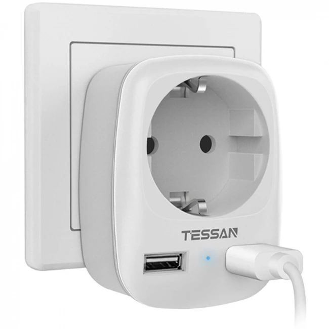 Распределитель питания Tessan TS-611-DE GREY TS-611-DE-GREY