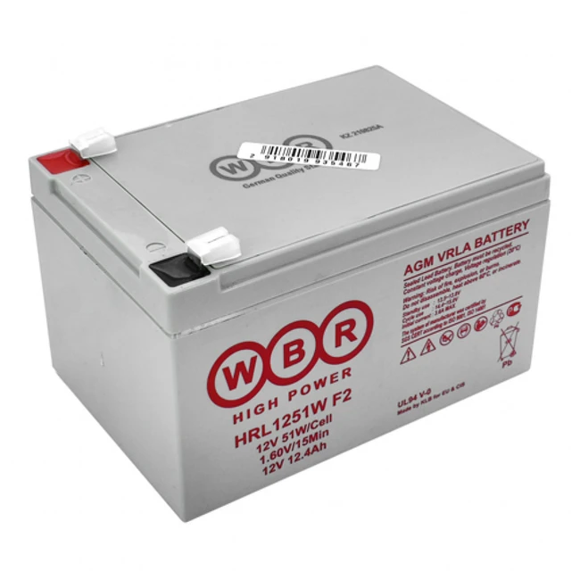 Сменные аккумуляторы АКБ для ИБП WBR HRL1251W F2 (12 В)