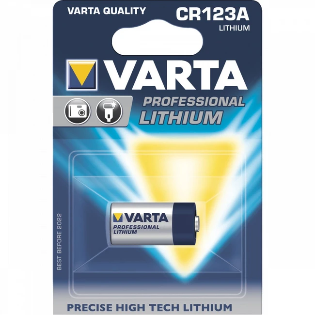 Батарейка VARTA Professional CR123A BL1 Lithium 3V 06205301401
