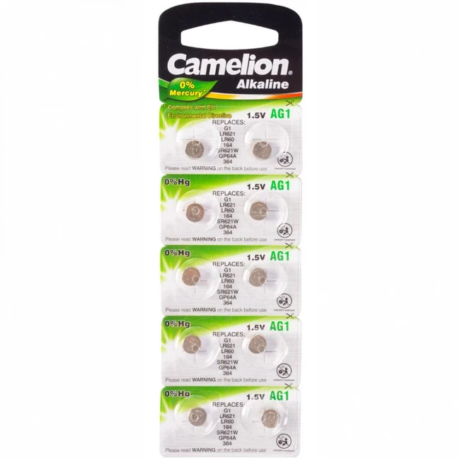 Батарейка CAMELION Alkaline AG1-BP10 1.5V