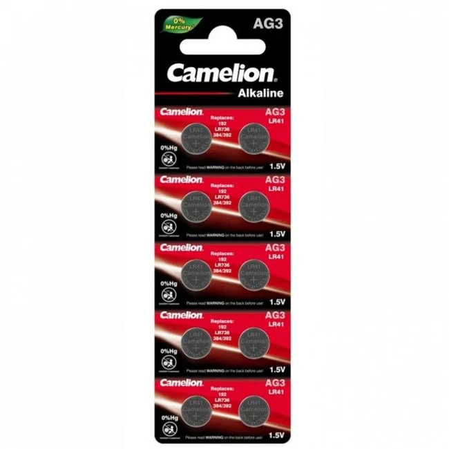 Батарейка CAMELION Alkaline AG3-BP10 1.5V