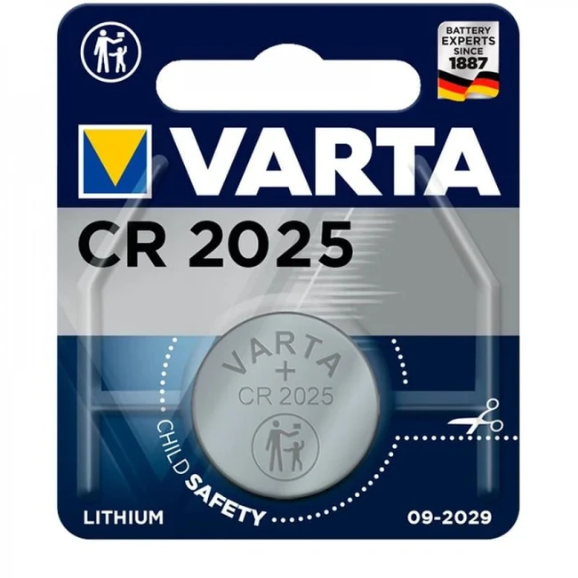 Батарейка VARTA Electronics CR2025 3V 170mAh 74817