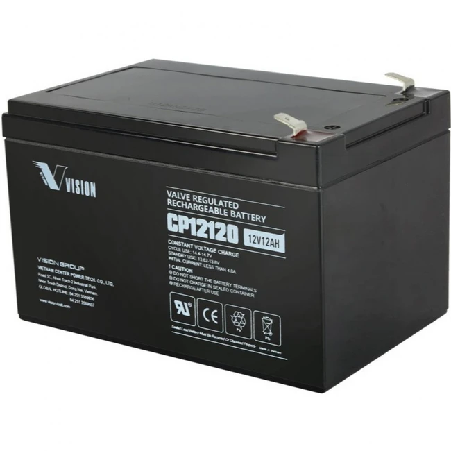 Сменные аккумуляторы АКБ для ИБП VISION CP12120AC CP12120AC 12V12AH 12 В