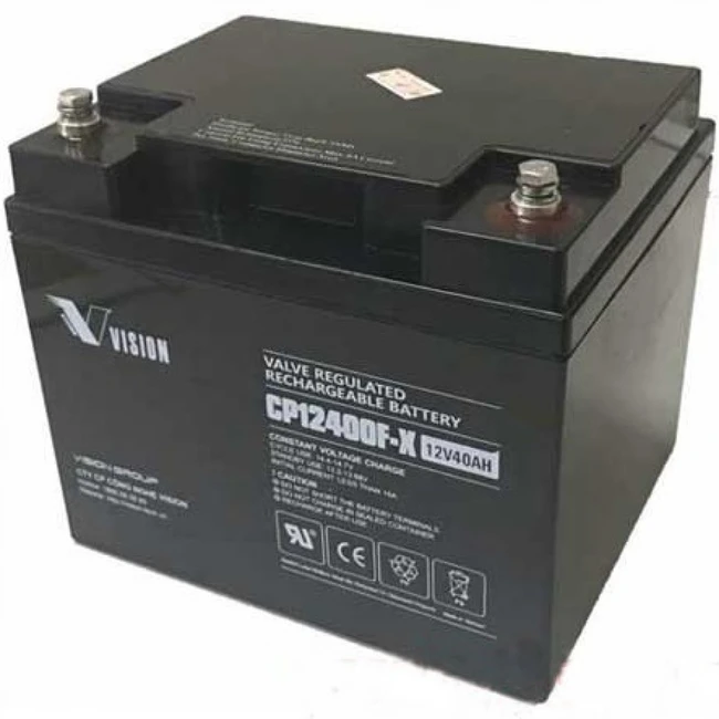 Сменные аккумуляторы АКБ для ИБП VISION CP12400F-X CP12400F-X 12V40AH 12 В
