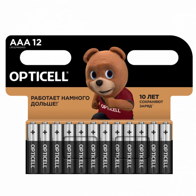 Батарейка Opticell BASIC AAA 12 PCS 5051011