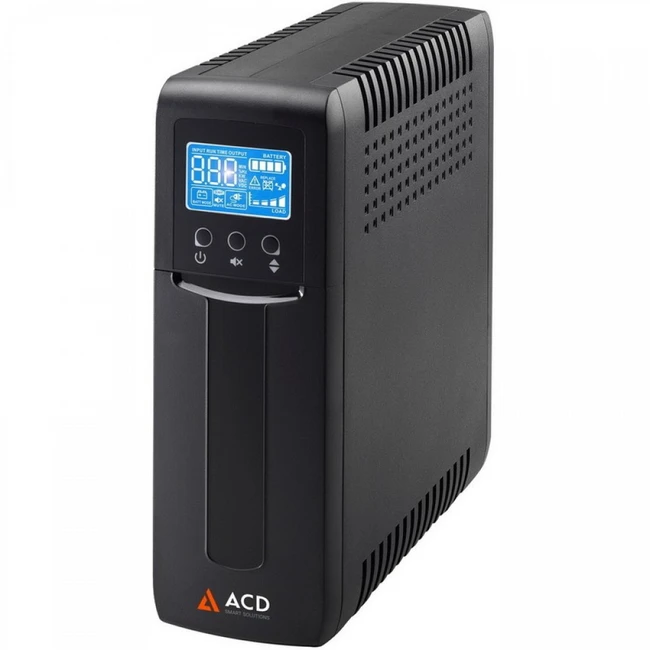 Источник бесперебойного питания ACD PW-Slim 850 82N-C34003-00G 850 ВА, 510 Вт