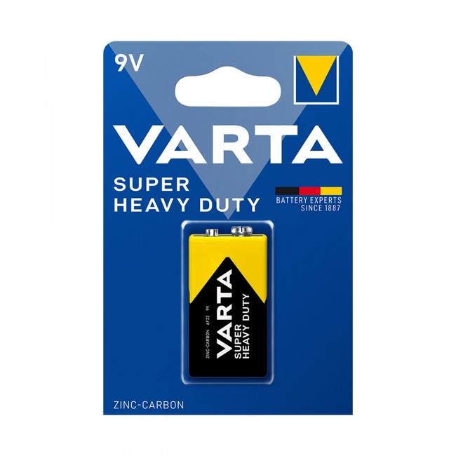Батарейка VARTA Varta Super Heavy Duty 6F22 6F22 BOX