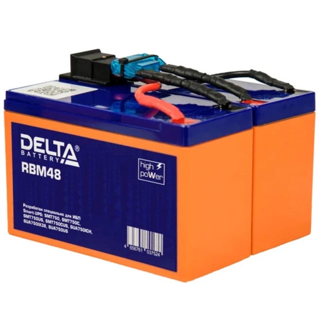 Дополнительный аккумуляторные блоки для ИБП Delta Battery RBM48