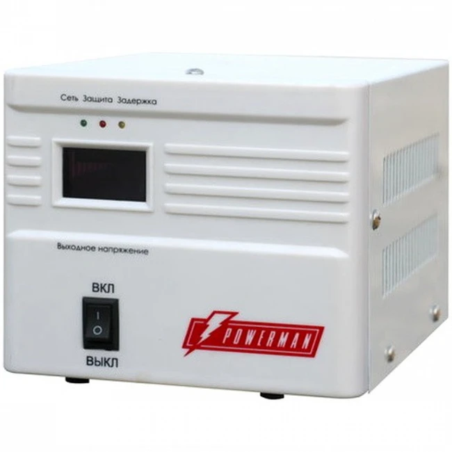 Стабилизатор Powerman AVS 1000A POWERMAN AVS 1000A (50 Гц)