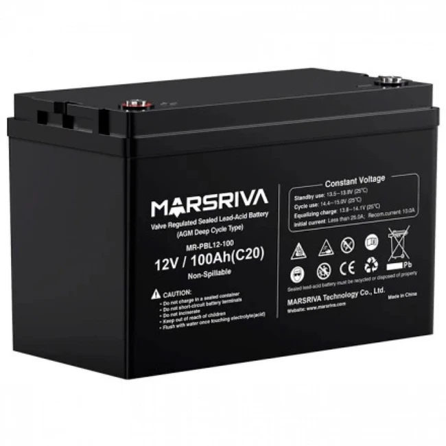 Сменные аккумуляторы АКБ для ИБП MARSRIVA MR-PBL12-100
