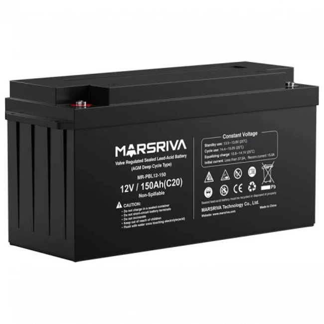 Сменные аккумуляторы АКБ для ИБП MARSRIVA MR-PBL12-150 12 В