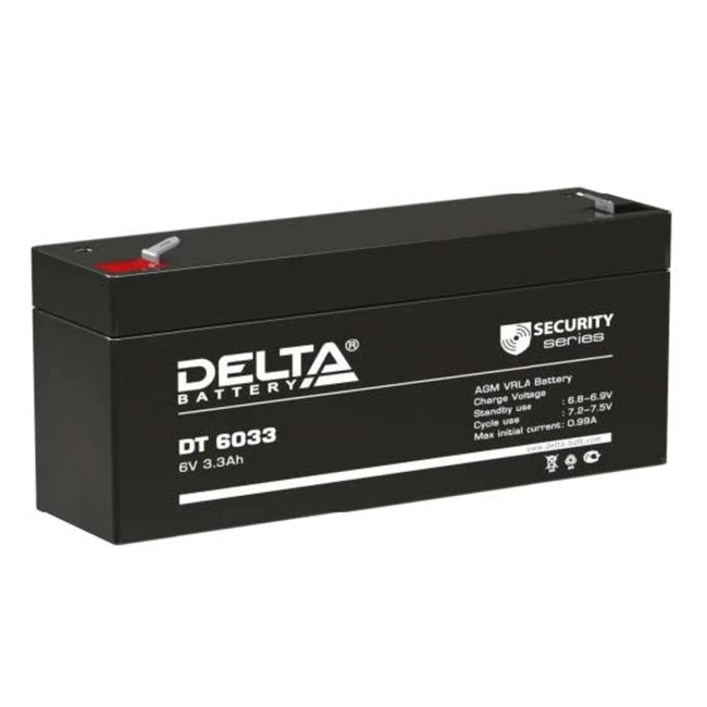 Сменные аккумуляторы АКБ для ИБП Delta Battery DT 6033 6 В