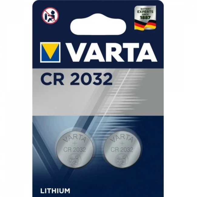 Батарейка VARTA CR2032 Lithium 6032 CR 2032 BL2