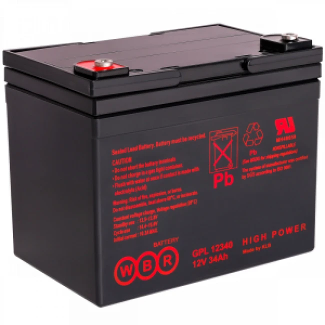 Сменные аккумуляторы АКБ для ИБП WBR GPL12340 GPL12340 WBR (12 В)