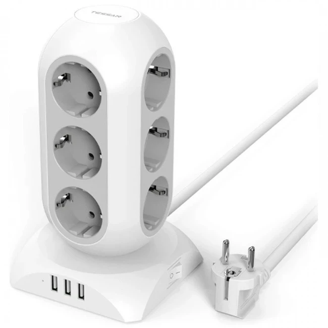 Распределитель питания Tessan TPS02-DE Grey