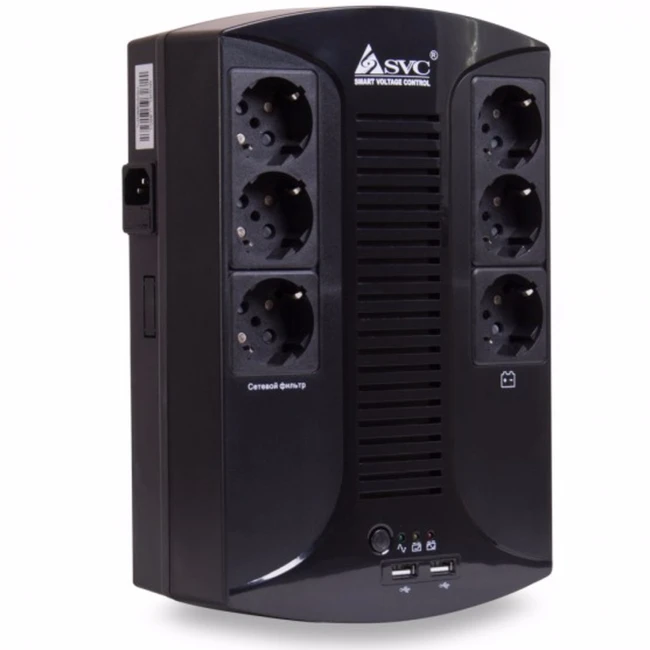 Источник бесперебойного питания SVC U-650-L (650 ВА, 390)