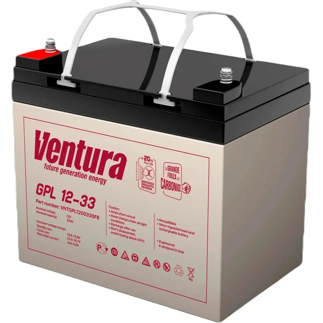 Сменные аккумуляторы АКБ для ИБП Ventura GPL 12-33 12 В