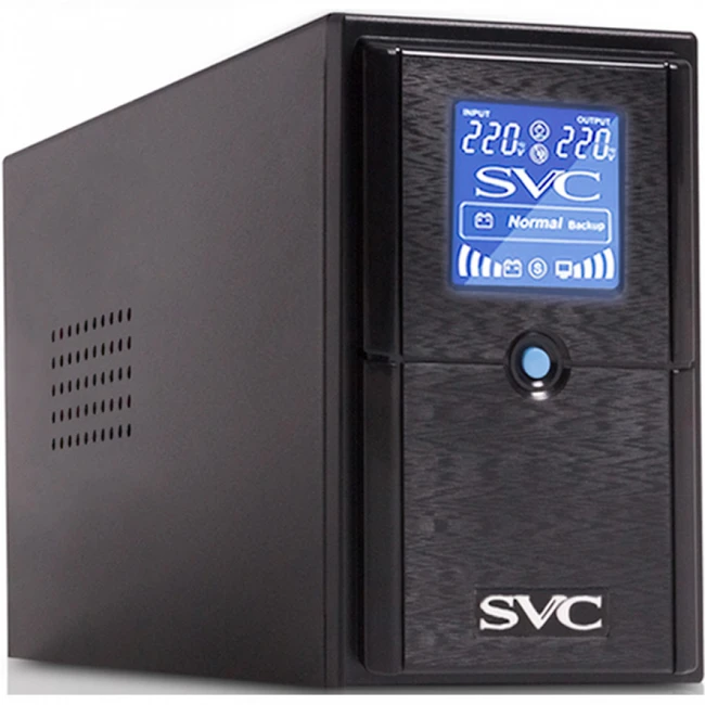 Источник бесперебойного питания SVC V-650-L-LCD (650 ВА, 390)