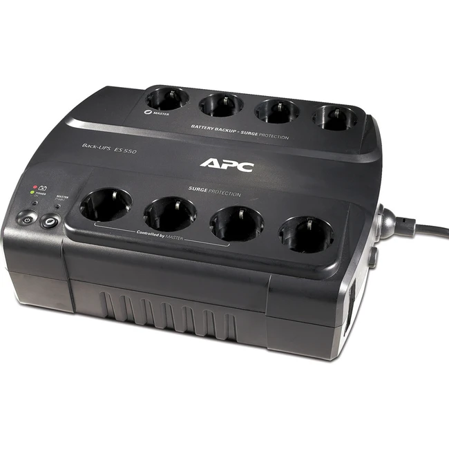 Источник бесперебойного питания APC Back-UPS ES 550 BE550G-RS 550 ВА, 330 Вт