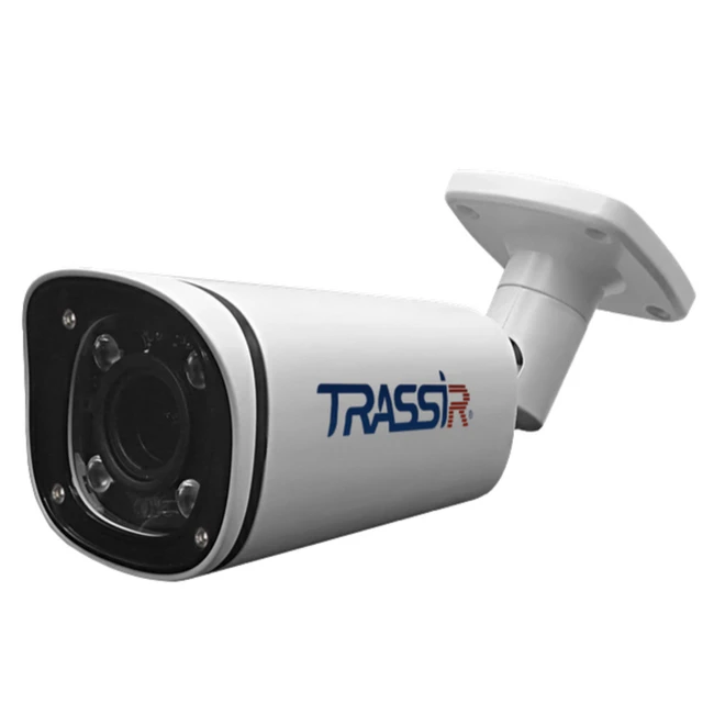 IP видеокамера Trassir TR-D2123IR6 Цилиндрическая, Уличная, Проводная, Вариофокальный объектив, 2.7 ~ 13.5 мм, 1/2.7", 2 Мп ~ 1920×1080 Full HD