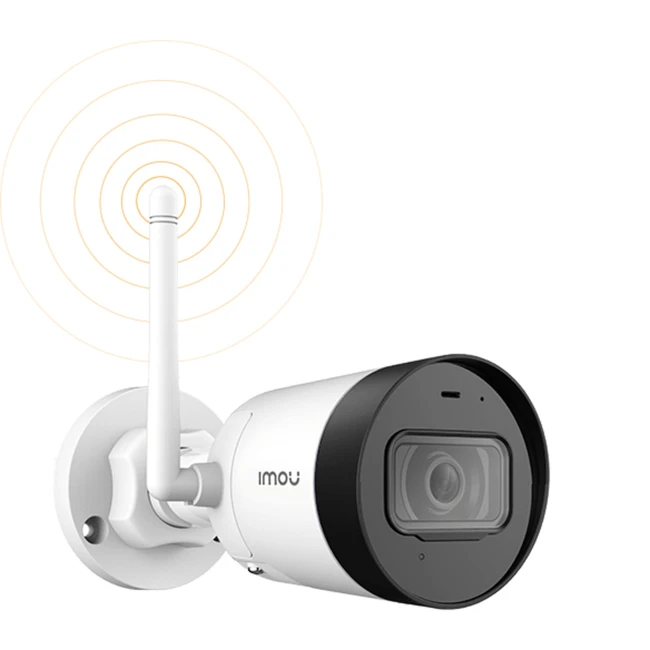 IP видеокамера IMOU Bullet lite 4MP IMOU IPC-G42P-0360B IPC-G42P-0360B-IMOU Цилиндрическая, Уличная, WiFi + Ethernet, Фиксированный объектив, 3.6 мм, 1/3", 4 Мп ~ 2560×1440 Quad HD