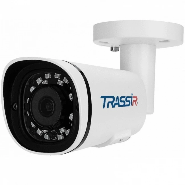 IP видеокамера Trassir TR-D2151IR3 Цилиндрическая, Уличная, Проводная, Фиксированный объектив, 2.8 мм, 1/2.8", 5 Мп ~ 2592×1944