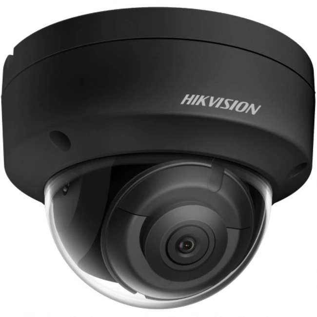 IP видеокамера Hikvision DS-2CD2143G2-IS(BLACK)(2.8MM) Купольная, Уличная, Проводная, Фиксированный объектив, 2.8 мм, 1/3", 4 Мп ~ 2688×1520