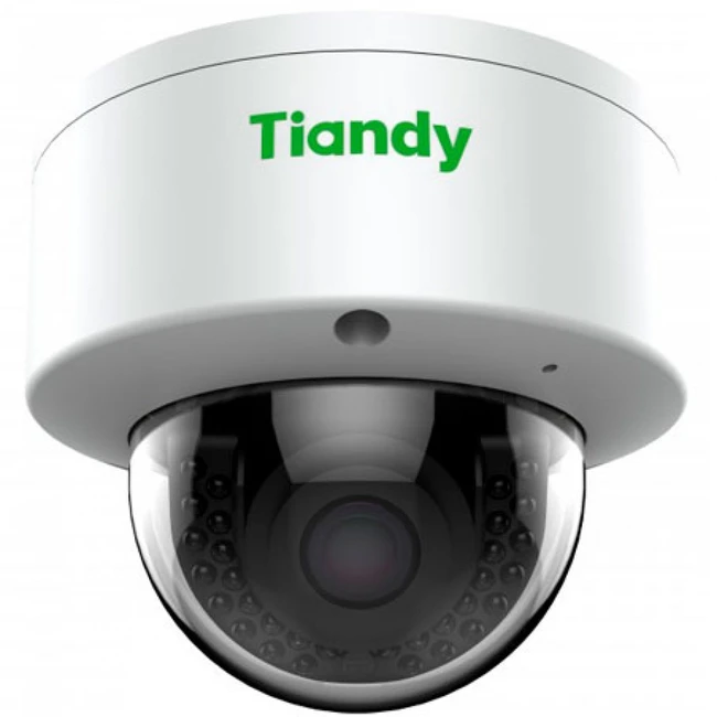 IP видеокамера Tiandy TC-C32KN Spec:I3/E/Y/2.8mm/V4.1 Купольная, Внутренней установки, Проводная, Фиксированный объектив, 2.8 мм, 1/2.8", 2 Мп ~ 1920×1080 Full HD