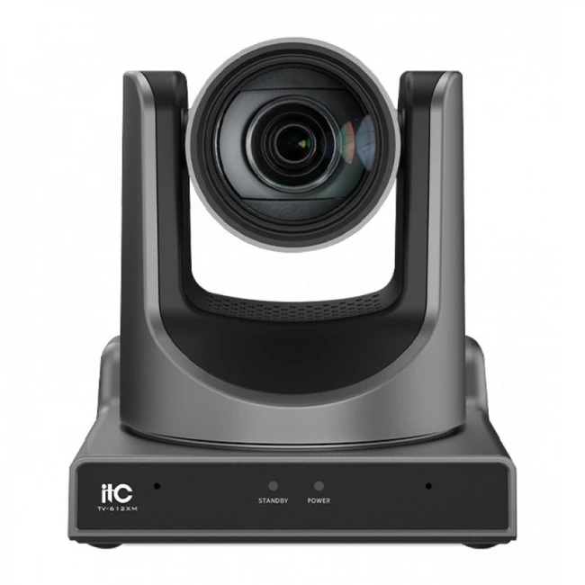 IP видеокамера ITC TV-612XM PTZ-поворотная, Внутренней установки, Проводная, Моторизованный объектив, 3.5 ~ 42.3 мм, 1/2.8", 2 Мп ~ 1920×1080 Full HD