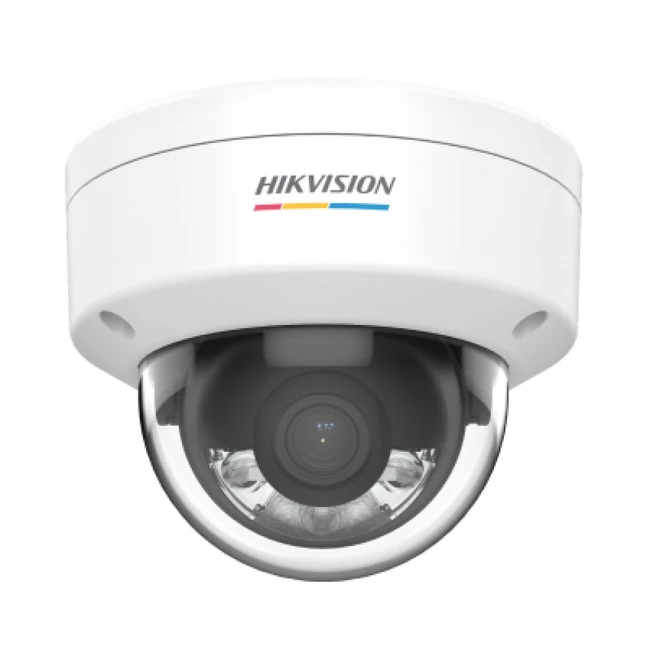 IP видеокамера Hikvision DS-2CD1127G2H-LIUF (Купольная, Уличная, Проводная, Фиксированный объектив, 2.8 мм, 1/2.8", 2 Мп ~ 1920×1080 Full HD)