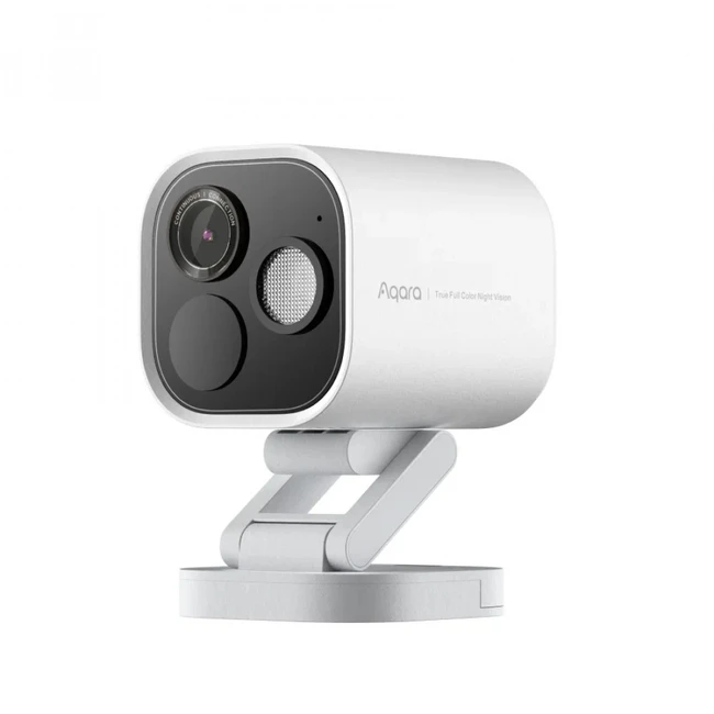 IP видеокамера Aqara G5 Pro PoE CH-C03D_WH (Кубическая, Внутренней установки, Проводная, Фиксированный объектив, 4.2 мм, 1/1.8ʺ, 4 Мп ~ 2688×1520)