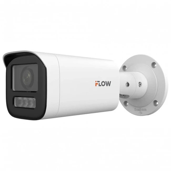 IP видеокамера iFlow F-IC-1622CMZ4 311329184 Цилиндрическая, Уличная, Проводная, Моторизованный объектив, 2.8 ~ 12 мм, 1/2.9", 2 Мп ~ 1920×1080 Full HD