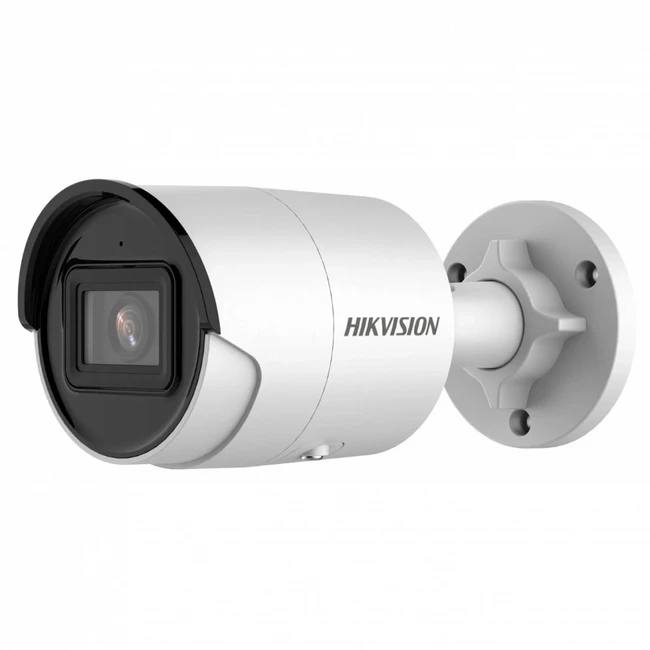 IP видеокамера Hikvision DS-2CD2023G2-IU(D)(2.8mm) (Цилиндрическая, Уличная, Проводная, Фиксированный объектив, 4 мм, 1/2.8", 2 Мп ~ 1920×1080 Full HD)