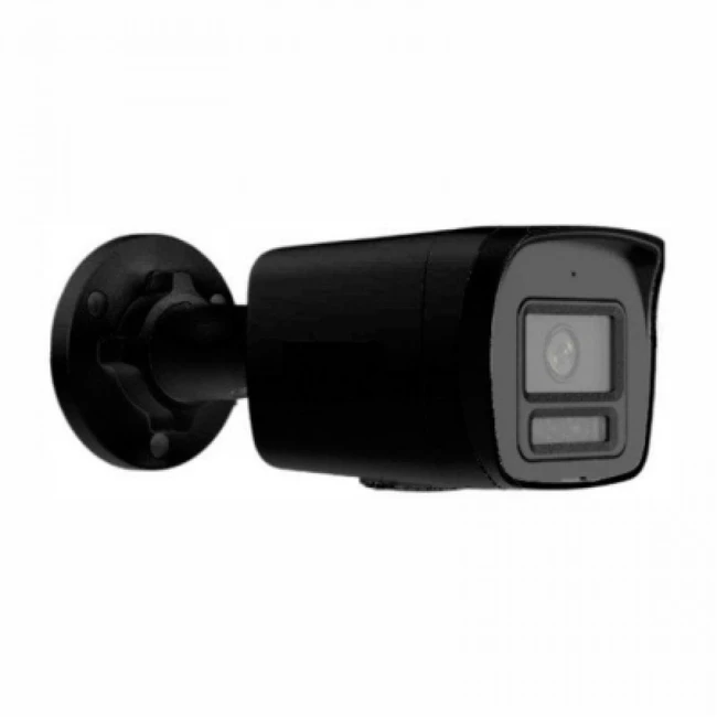 IP видеокамера HiWatch DS-I450L(D) (2.8mm) Black DS-I450L(D)(BLACK) (2.8mm) (Цилиндрическая, Уличная, Проводная, Фиксированный объектив, 2.8 мм, CMOS, 4 Мп ~ 2560×1440 Quad HD)