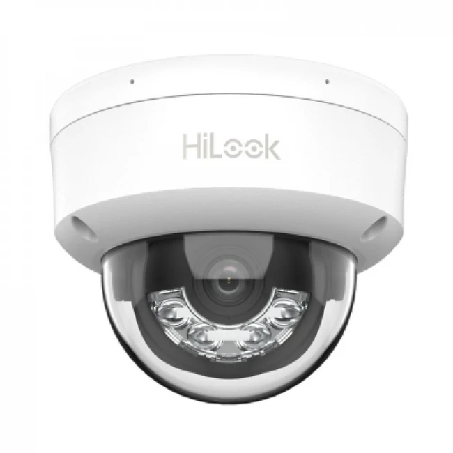 IP видеокамера HiLook IPC-D160HA-LU (2.8mm) (Купольная, Уличная, Проводная, Фиксированный объектив, 2.8 мм, CMOS, 6 Мп ~ 3200x1800)