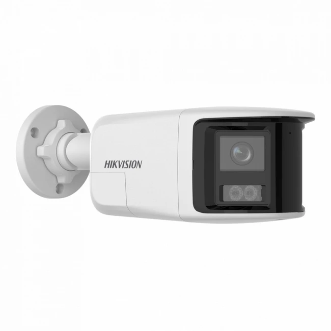 IP видеокамера Hikvision DS-2CD1T83G2P-LIUF/SL (2.0mm) Цилиндрическая, Уличная, Проводная, Фиксированный объектив, 2.8 мм, CMOS, 8 Мп ~ 4256 × 1888