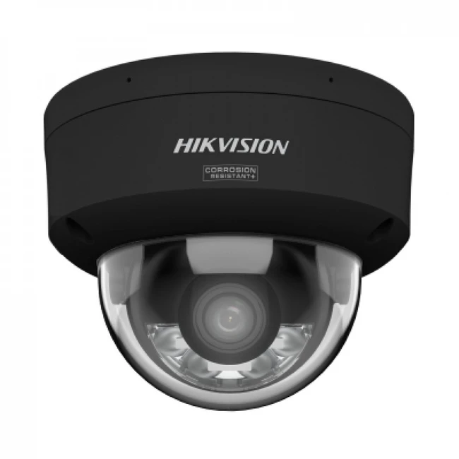 IP видеокамера Hikvision DS-2CD2147G3-LIS2UY(BLACK) (2.8mm) Купольная, Уличная, Проводная, Фиксированный объектив, 2.8 мм, CMOS, 4 Мп ~ 2688×1520