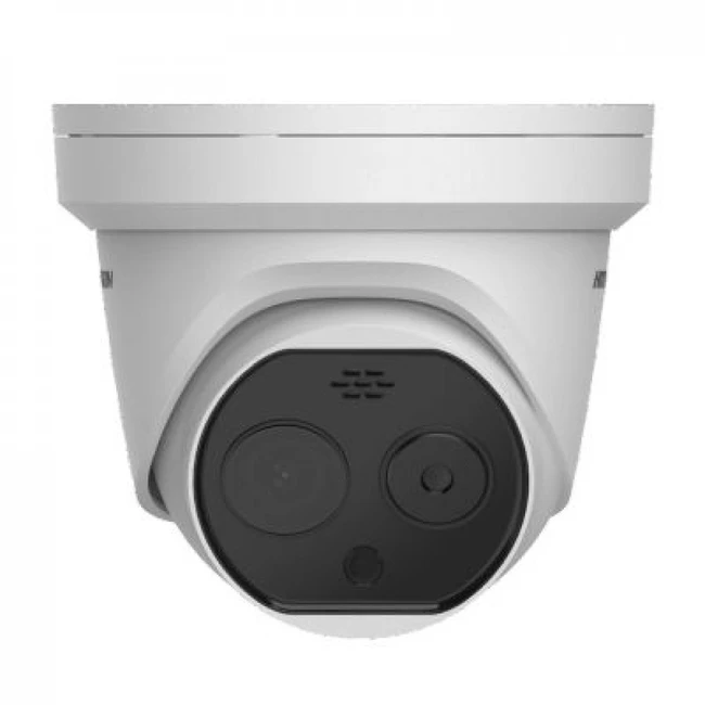 IP видеокамера Hikvision DS-2TD1228-2/QA (2.1mm) (Тепловизионная, Уличная, Проводная, Фиксированный объектив, 2.2 мм, CMOS, 4 Мп ~ 2688×1520)