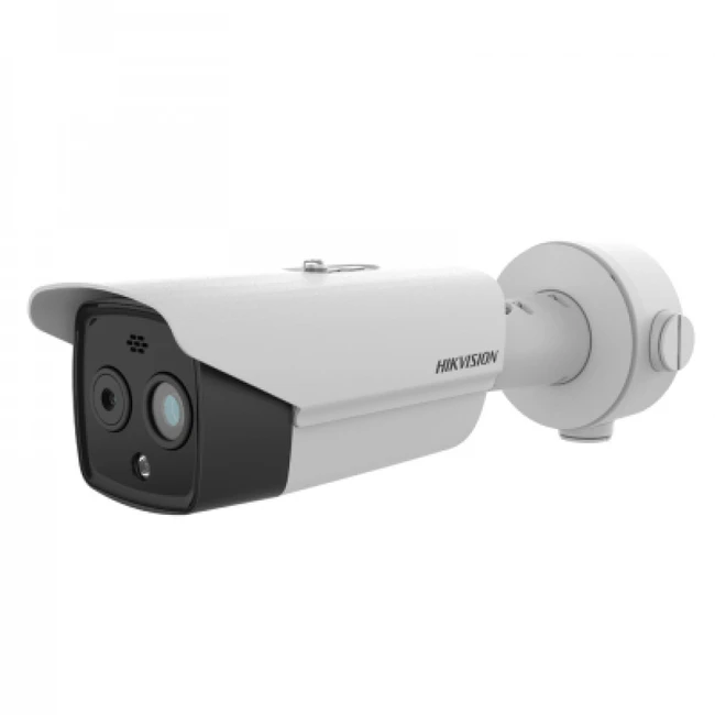 IP видеокамера Hikvision DS-2TD2628-3/QA (3.5mm) Тепловизионная, Уличная, Проводная, Фиксированный объектив, 4.3 мм, CMOS, 4 Мп ~ 2688×1520