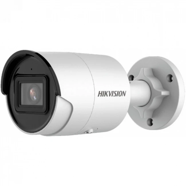 IP видеокамера Hikvision DS-2CD2023G2-IU(6MM)(D) Цилиндрическая, Уличная, Проводная, Фиксированный объектив, 6 мм, 1/2.8", 2 Мп ~ 1920×1080 Full HD
