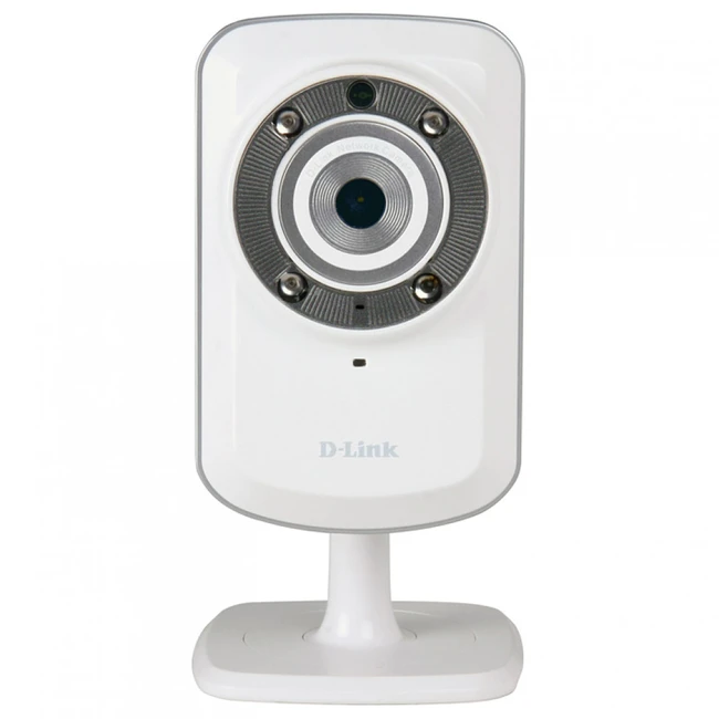 IP видеокамера D-link DCS-932L DCS-932L, Настольная, Внутренней установки, WiFi + Ethernet, Фиксированный объектив, 3.15 мм, 1/1.5ʺ, 0.3 Мп ~ 640x480