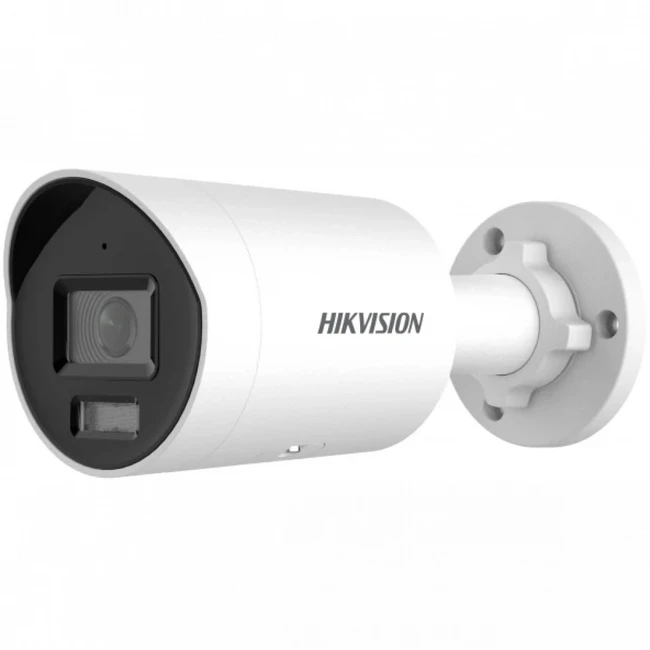 IP видеокамера Hikvision DS-2CD2023G2-IU(D) (2.8mm) Цилиндрическая, Уличная, Проводная, Фиксированный объектив, 2.8 мм, 1/2.8", 2 Мп ~ 1920×1080 Full HD