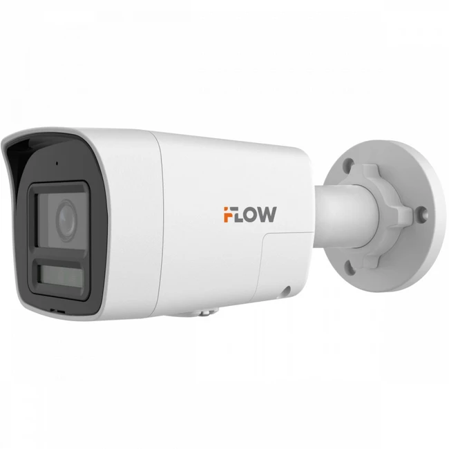 IP видеокамера iFlow F-IC-1149CM 311334906 Цилиндрическая, Уличная, Проводная, Фиксированный объектив, 2.8 мм, 1/3", 4 Мп ~ 2560×1440 Quad HD