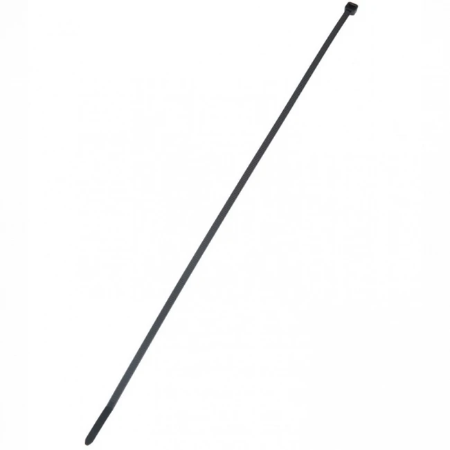 Инструмент для монтажа СКС Hyperline Стяжка нейлоновая неоткрывающаяся безгалогенная (halogen free) 300x3.6 мм полиамид 6.6 -40°C - +85°C черная (100 шт) GT-300IBC