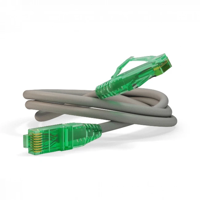 Патч-корд Hyperline PC-LPM-UTP-RJ45-RJ45-C6a-2M-LSZH-GY