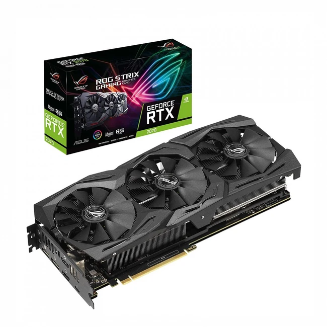 Видеокарта Asus GeForce RTX 2070 Advanced A8G ROG-STRIX-RTX2070 8 ГБ