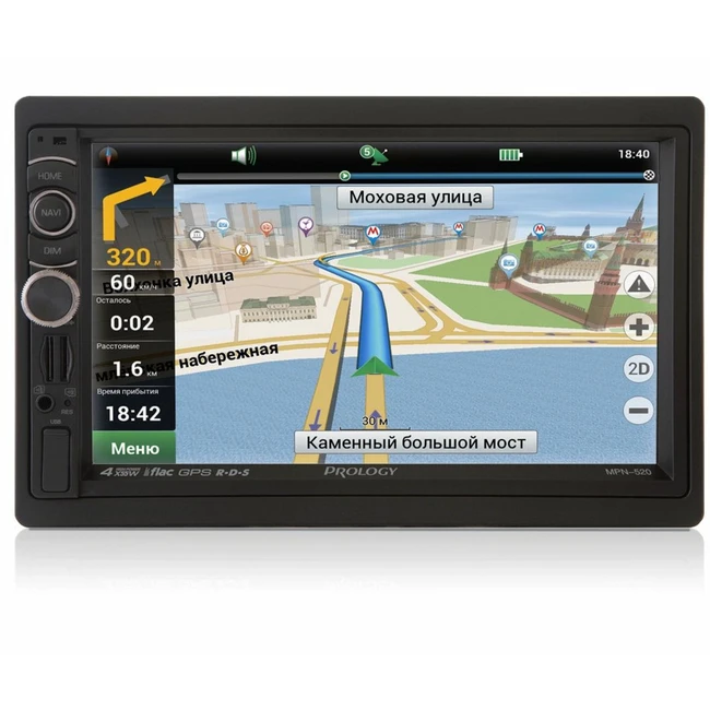 Prology Автомагнитола CD DVD MPN-520 2DIN 4x55Вт PRMPN520